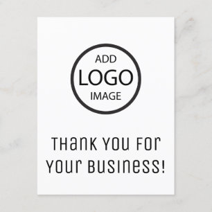 Carte D'accompagnement Merci pour votre entreprise   Sticker de société