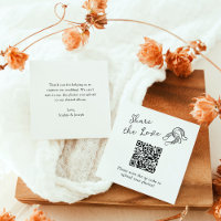 Mini-fer à cheval | QR Code Partager l'amour