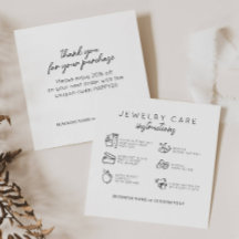 Mode d'emploi des bijoux Chic Merci