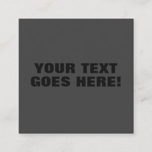 Carte D'accompagnement Moderne Minimaliste Professionnel Gras Gris Votre 
