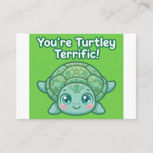 Mot de boîte à lunch Turtley Terrifique — Voiture