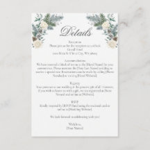 Noces florales de roses blanches de sapin toujours