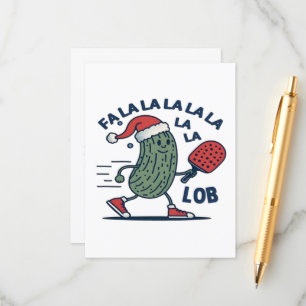 Carte D'accompagnement Noël de Pickball