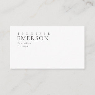 Carte D'accompagnement Noir blanc minimaliste moderne simple