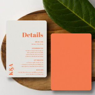 Carte D'accompagnement Nostalgic Charm Retro Mariage Détail