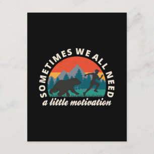 Carte D'accompagnement  Nous avons tous besoin d'un peu de motivation amu