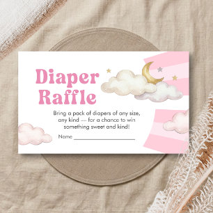 Carte D'accompagnement Nous sommes au septième ciel Baby Shower Jeu de Lo