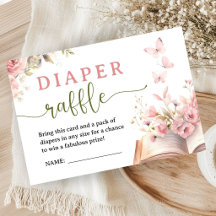 Nouveau Chapitre Baby Shower Fille Floral Rose