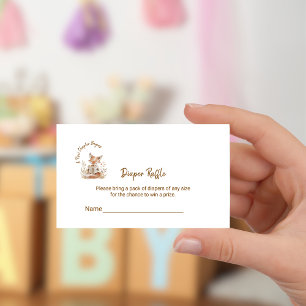 Carte D'accompagnement Nouveau Chapitre Commence Bébé Fox Déchets Raffle 