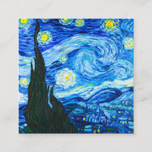 Carte D'accompagnement Nuit Van Gogh Starry