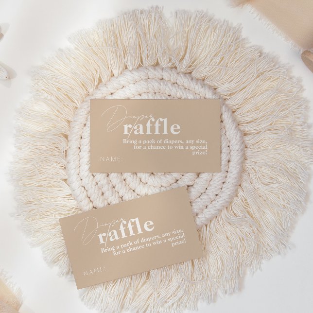 Carte D'accompagnement Oh Baby Boho Moderne Baby shower simple couche (Créateur téléchargé)