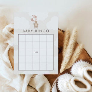 Carte D'accompagnement On Peut Attendre Filles roses Baby Bingo Jeu