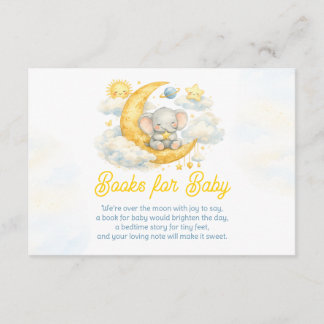 Carte D'accompagnement Over the Moon Books for Baby Card