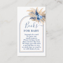 Pampas Grass Books for Baby Card