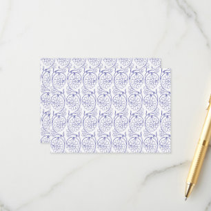 Carte D'accompagnement Papier d'emballage blanc avec un motif subtil et r