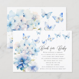 Carte D'accompagnement Papillons Whimsical Book for Baby Encape Card
