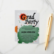 Parti de la graduation peinte