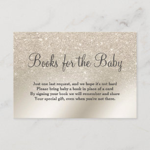 Carte D'accompagnement parties scintillant d'ivoire de perle à l'ombre ba