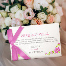 Peonies roses Mariage Wishing well