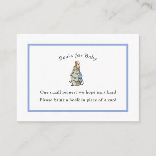 Carte D'accompagnement Peter Rabbit Pink Vintage Baby Book