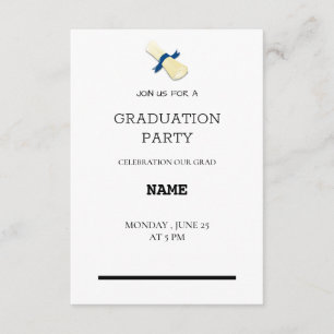 Carte D'accompagnement petit