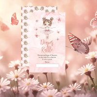 Petit Baby shower rose Ballerina Raffle de couche