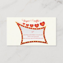 Petit Secret Saint-Valentin Baby Shower Tirage au