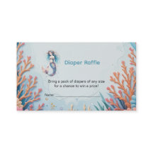Petite sirène sous-marine Baby shower Déchets Raff