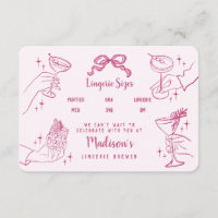 Pink Retro Cocktail Party Lingerie Tailles Inserti