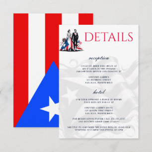 Carte D'accompagnement Porto Rico Couple