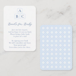 Carte D'accompagnement Preppy Nursery Blocks Livres Pour Baby Boy Shoy