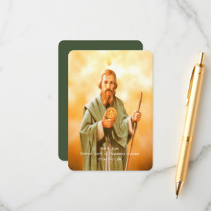 Carte D'accompagnement Prière à saint Jude
