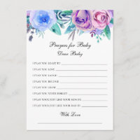 Prières pour bébé. Des souhaits floraux. Prière de