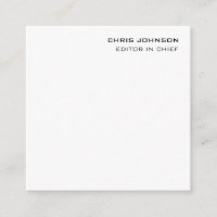 Professionnel Moderne Plain Simple Premium