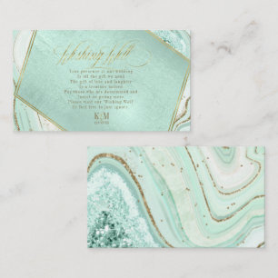 Carte D'accompagnement Puits d'hameçonnage Abstrait V1 Mint ID827