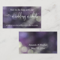 Purple Blue Bokeh Light 32 Mariage Adresse du site