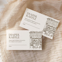 Raffle de couches Paris Baby shower pâtisserie