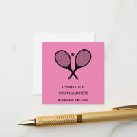 Raquette de tennis rose personnalisée