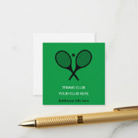 Raquette de tennis vert personnalisée
