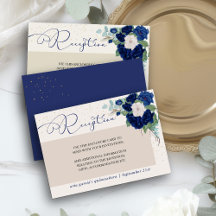 Réception des Roses Royal Blue et Ivory