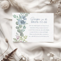 Recette pour la mariée florale Boho Dusty Blue