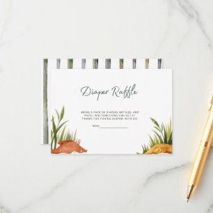 Carte D'accompagnement Reel Raffin de couches de pêche