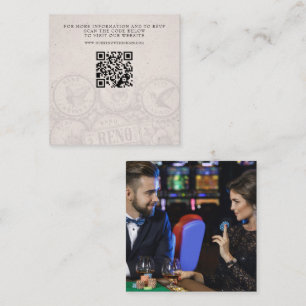 Carte D'accompagnement Reno Passport Mariage QR