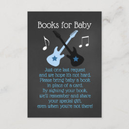 Carte D'accompagnement Rock a Bye Rockstar Livres pour bébé