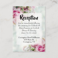 Roses Roses Roses Grandes Script Mariage Réception
