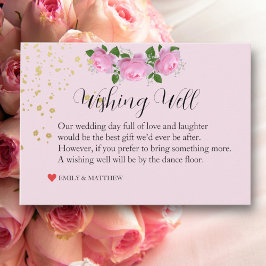 Carte D'accompagnement Roses Roses Roses Roses Parfumées, Mariages