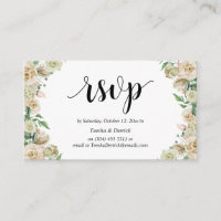 RSVP en ligne, Flore de Poussins Modernes