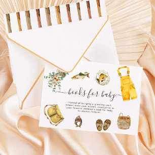 Carte D'accompagnement Rustic Little Fisherman Books for Baby Card