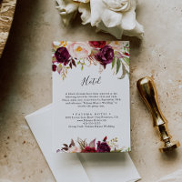 Rustique Boho Coloré Floral Hotel