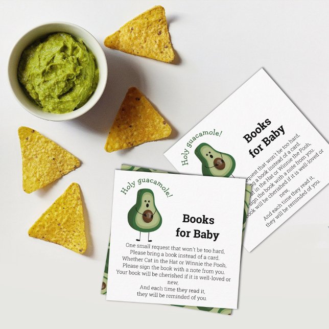 Carte D'accompagnement Saint Guacamole ! livres pour bébé (Créateur téléchargé)